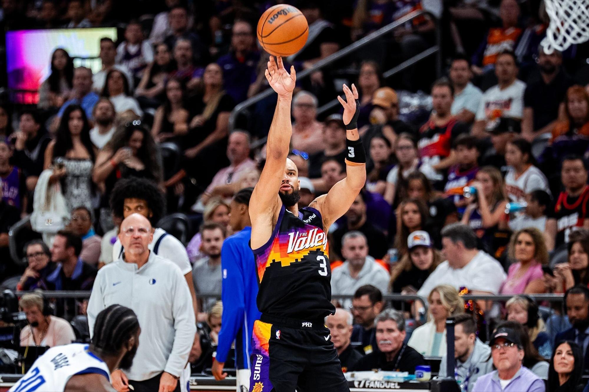 v体育-狄龙28分格林伤退，太阳锁西部第七！湖人隔空获利好+火箭迎挑战